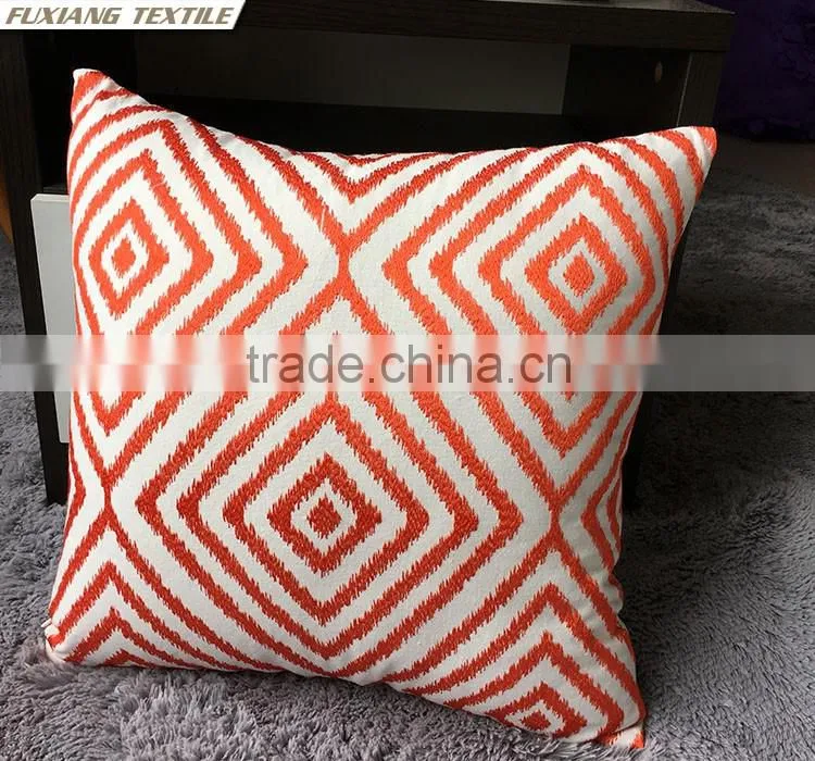 Geometry Embroidery Pillows Cushions Home Decor Pillow Office Chair Pillow Case