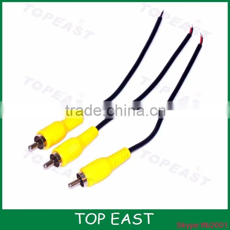 RCA female audio cable RCA female 0.15 meters cord plug power cord wire terminal