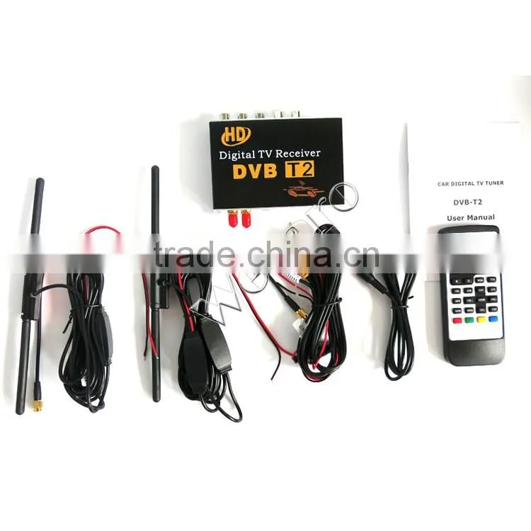 Wecaro WC-DT718 car dvb t2 digital tv receiver for Thailand