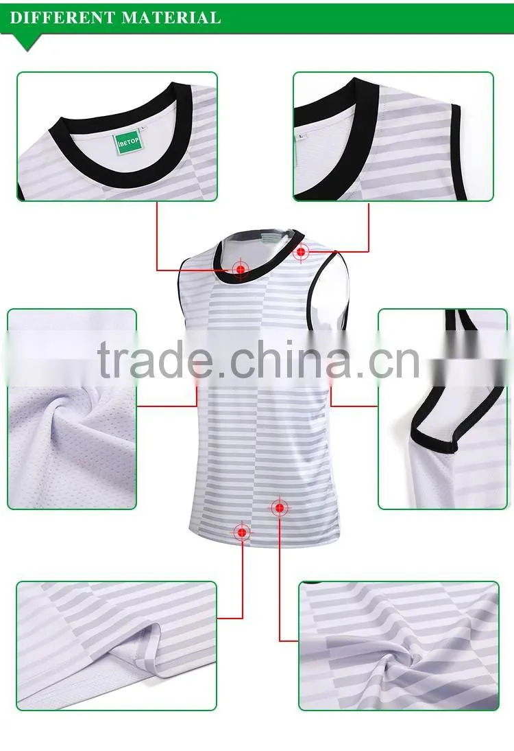 custom Digital print sublimation basketball jersey