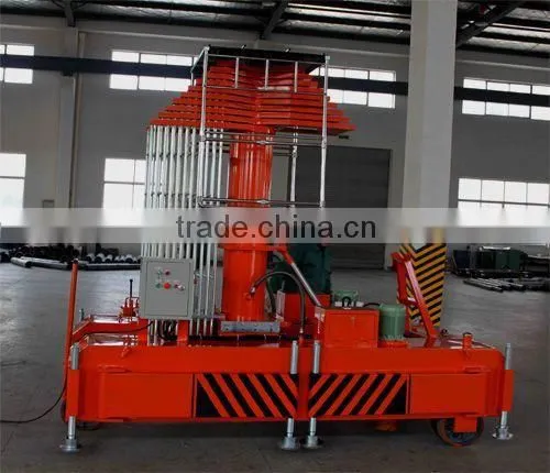 vehicular cylinder telescopic hydraulic lift