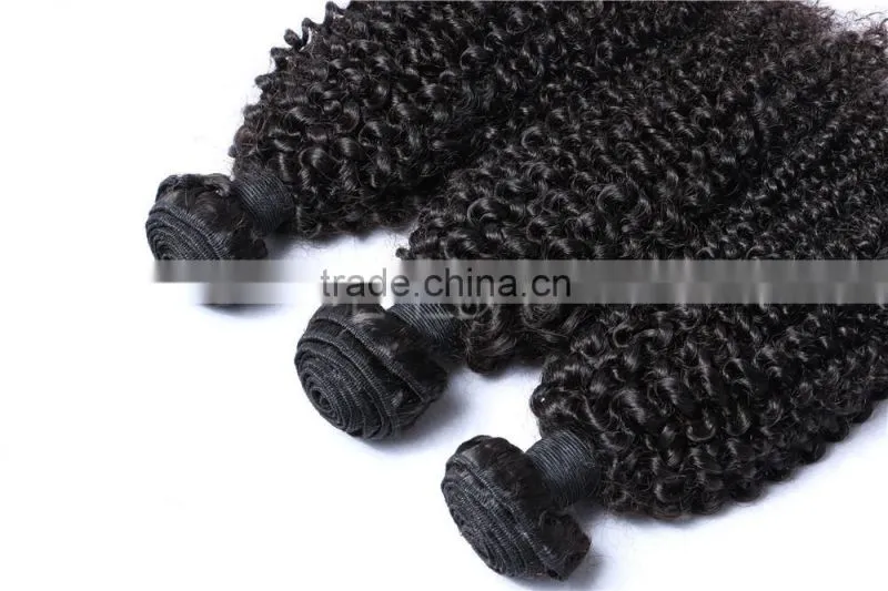 Kinky twists Peruvian virgin hair, Afro kinky curly human hair weave