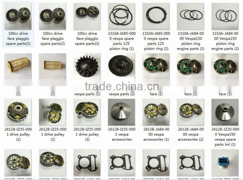 Top Quality Factory Price Wholesale Vespa Scooter Parts for Piaggio