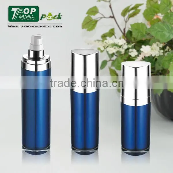 Luxury Cosmetic Airless Pump Bottle/Empty Acrylic Lotion Bottle