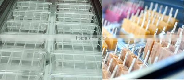 ice cream display popsicle maker poker drink machine