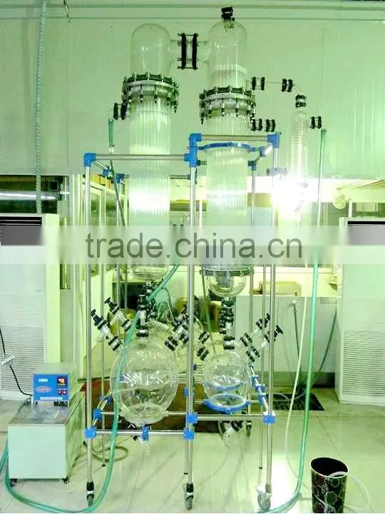 lab vacuum falling film evaporator