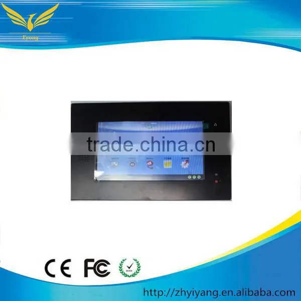 7-inch color indoor extension visual doorbell Integrated flat panel touch door access control system