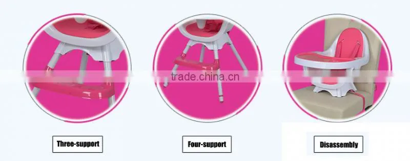 Room Furniture Modern Quick Mounting Dining Chair For Baby