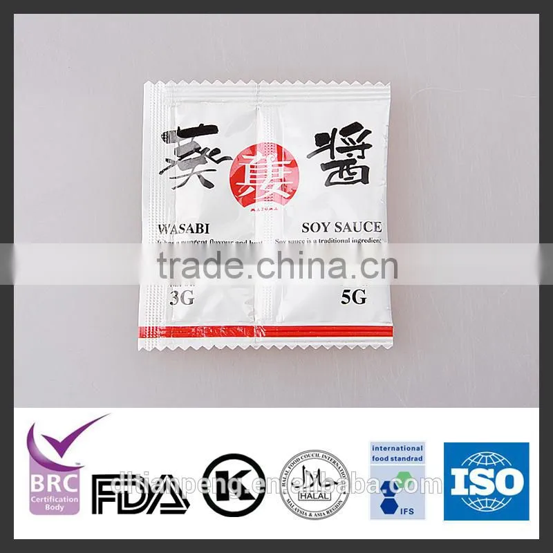 High quality guaranteed 150g wasabi paste with wasabi leaf OEM available