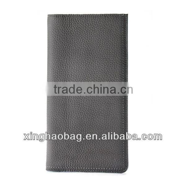OEM your genuine cowhide leather travel wallet