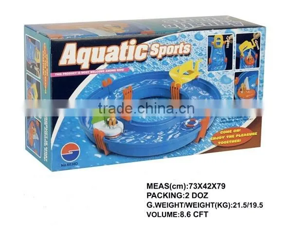 Hot selling water play series plastic aquatic sport sets toy for kids