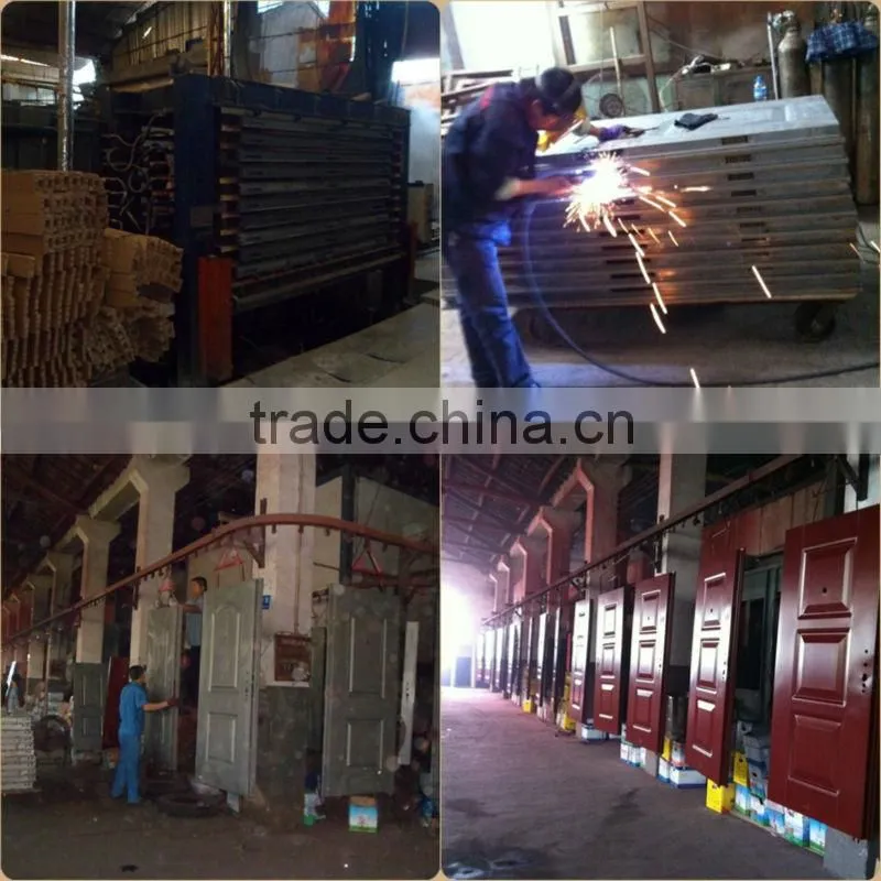 Steel security door