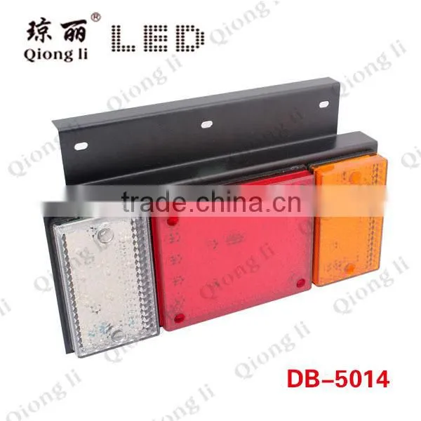12v 24v steel plated stop turn function ISUZU led tail light