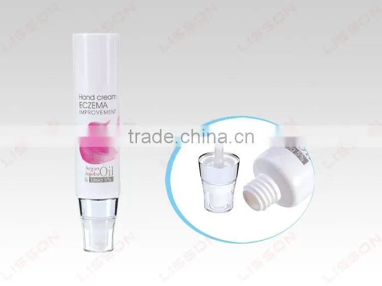 Hand Lotion Packaging Tube with Airless Pump Head
