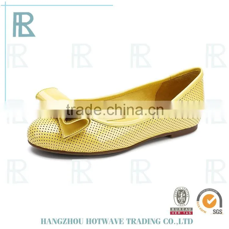 2016 New Design Fashion Pointy Ladies Flat Shoes