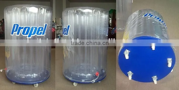 1mH large PVC Inflatable ice bucket