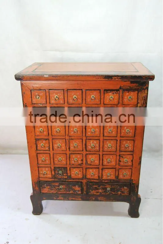 Chinese antique blue medicine cabinet