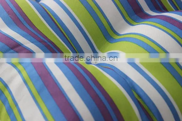 Kikiland Collection Vintage Stripe Rocking Chair Cushion Pad Set