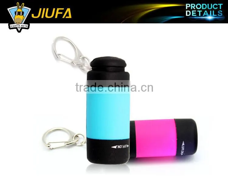 AAA Battery Colorful LED Flashlight Aluminum Ultra Bright Mini Led Flashlight