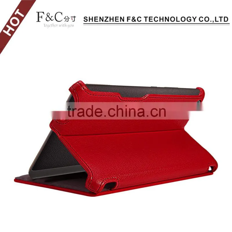 High quality anti-shocked leather case cover for ASUS ZenPad C 7.0 with multiple view angles