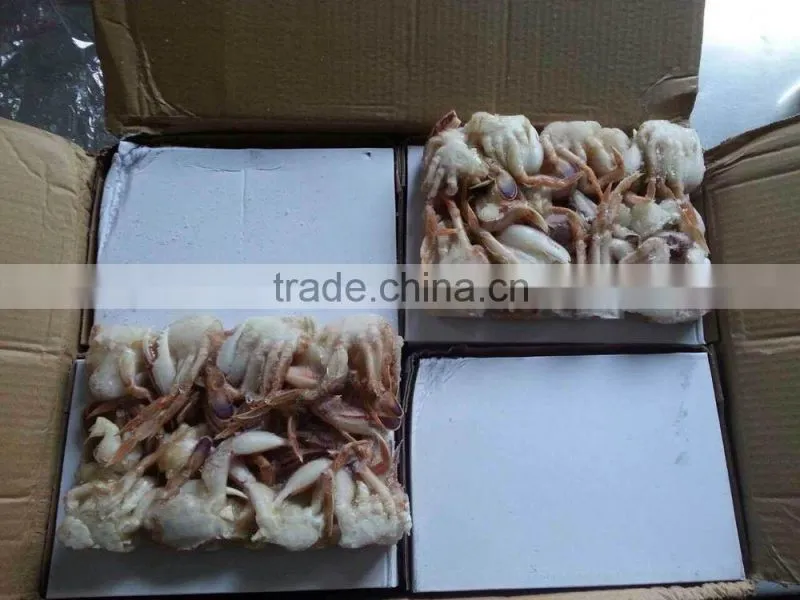 frozen cut crab