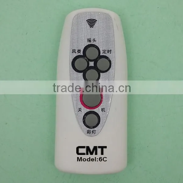 cheap ir mini ceiling fan remote control 6 keys light remote controller