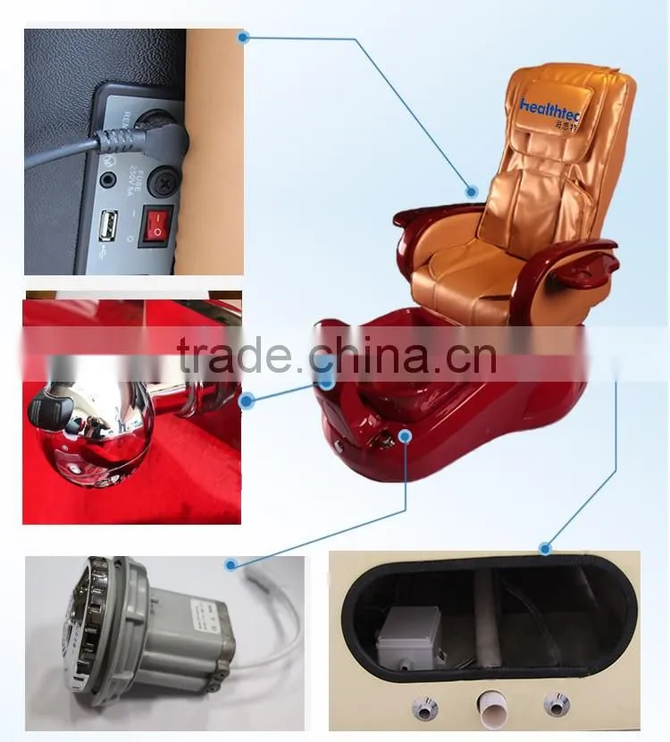 hot sale nail salon pedicure spa chair dimensions