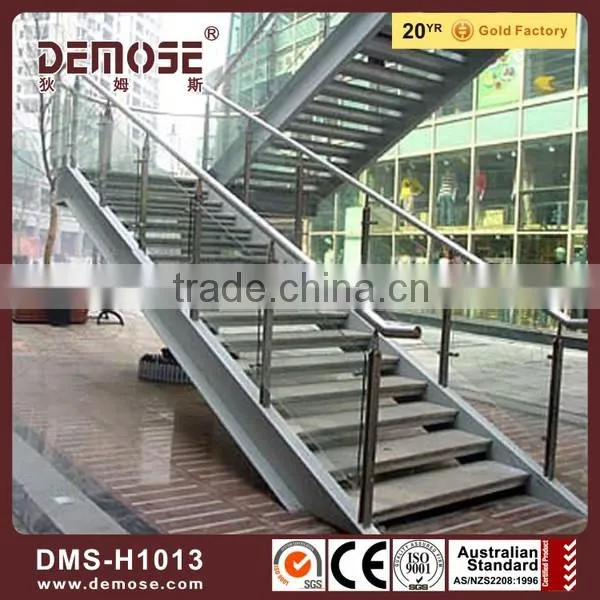 demose stair metal used outdoor steel stair
