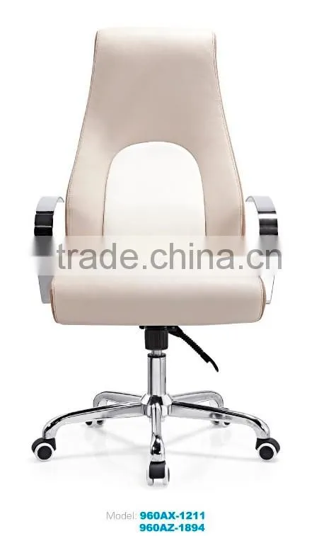 High quality leather swivel chair with head supporter FG-930