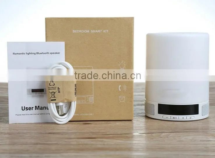 Smart Mini LED Night Light Wireless Bluetooth Music Speaker