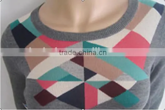 ladies' hot sell knitted sweaters