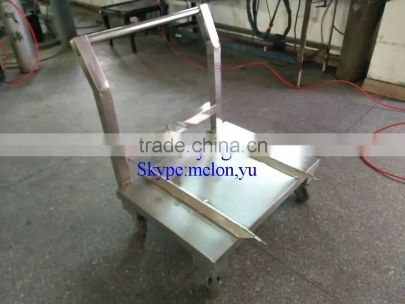 Multilayer Stainless Steel Solid Plate Drying Rack with Chassis Cart for Electronics