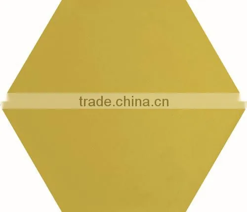 hexagon ceramic tile 115*200*230mm 3D wall papers design /hexagon tiles /floor tiles