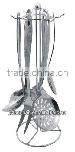 7pcs Stainless Steel Kitchen tools made in Jieyang factory directly