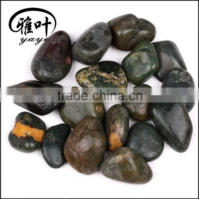 China Factory Price Cobble Stones/Decorative Quartz Stone for Pavement