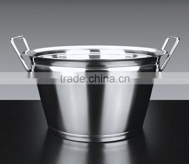 metal stainless steel soup bucket made in china