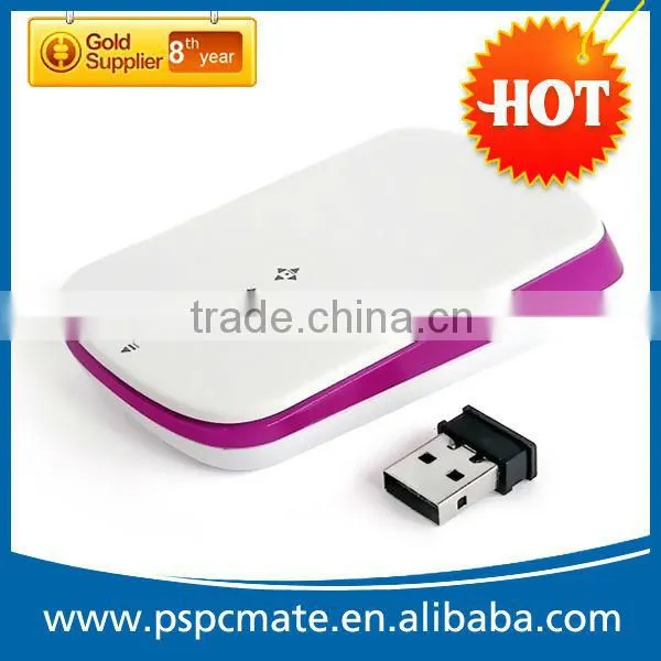 flat wireless touch mouse/TOUCH MICE 2.4G Wireless Mouse With Mini USB Receiver
