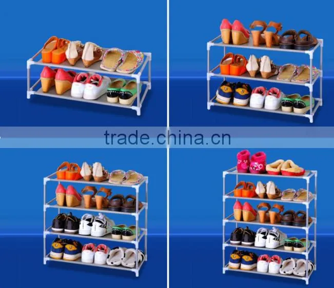 6 layers waterproof folding rotating shoe rack for sale