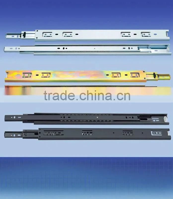 Telescopic drawer channel