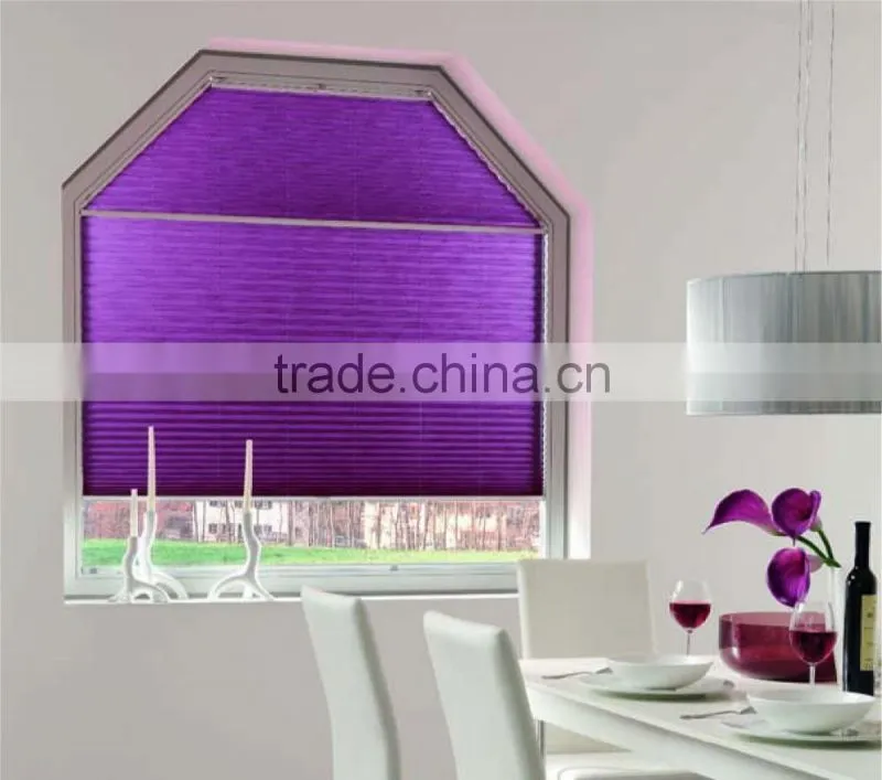 European style honeycomb blind pleated blinds fabric and reay made