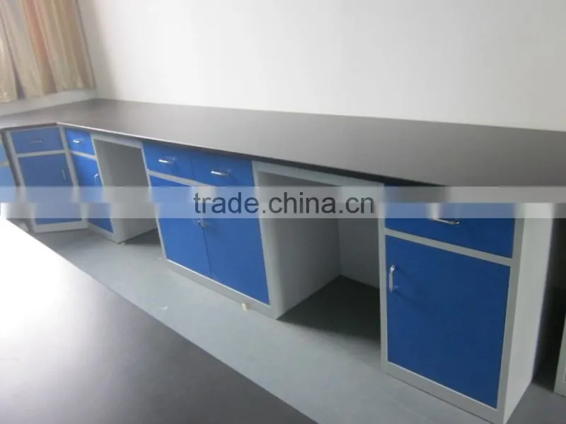 Corrosion resistant Epoxy Resin Worktop for Laboratory Furnture Wall Bench