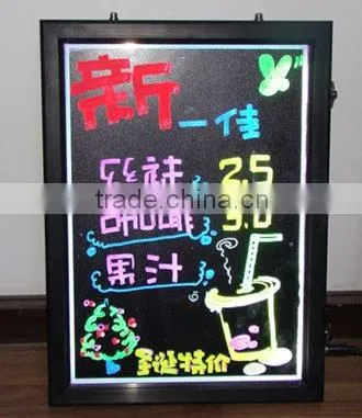 acrylic led writing board