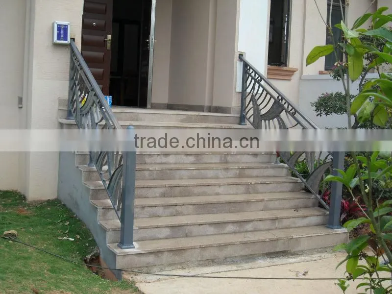 Top-selling outdoor wrought iron railings grill design