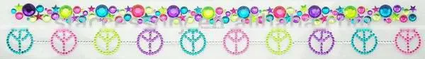 Scrapbooking Rhinestone Strip Sticker Crystal Sticker