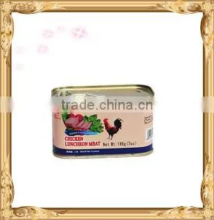 454g Chichen sausage in brine canned