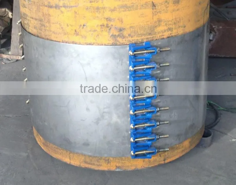 DN1200 repair clamp for Ductile Iron Pipe