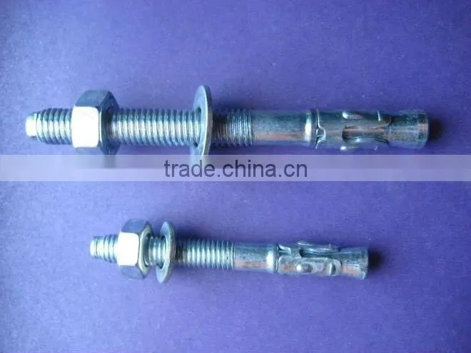 YZP or WZP WEDGE ANCHOR/THROUGH BOLT