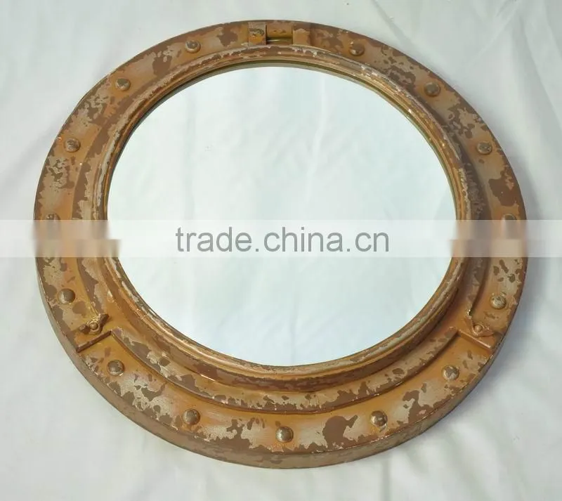 Vintage french wall art deco mirror