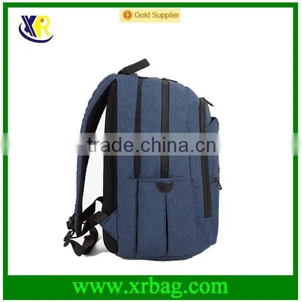 2015 new style design cotton canvas school bag