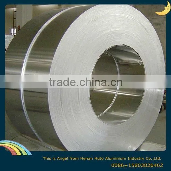 Aluminum Strip with rounded edges for building material construction